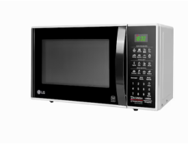 Forno de Micro-ondas LG 30 Litros MS3091 com Função Limpa Fácil e Descongelamento Uniforme - Preto e Branco - 110V