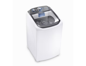 Máquina de Lavar 13kg Electrolux LDA13 Efficient Duplo Dispenser Máxima Diluição Cesto Inox Branca - 110V