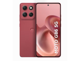 Smartphone Motorola Moto G86 5G Tela 6.7" pOLED 256GB 8GB RAM Câmera 50MP 4K IP69 Desbloqueado Vermelho