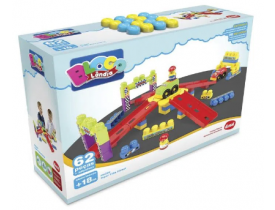 Brinquedo Educativo Super Pista Divertida Dismat Mk299