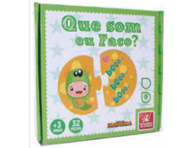BRINQUEDO PEDAGOGICO MADEIRA QUE SOM EU FAÇO 32PÇS 9756 BRINCADEIRA DE CRIANÇA