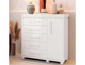 CMDA LONDRES 5 gav. com sapateira BRANCA - Branco