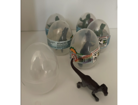 Kit com 6 unidades -Dino Saga Ovo Surpresa