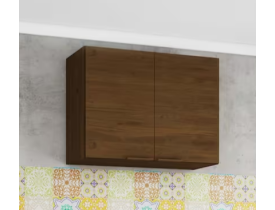 Armário Aéreo Bartira Rubi com 2 Portas e 1 Prateleira - 80cm de largura - Grapia
