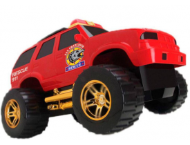 Carrinho Super Comando Resgate C/ Fricção Silmar Brinquedos
