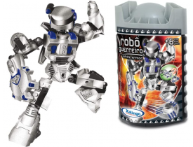 ROBO GUERREIRO PRATA -XALINGO
