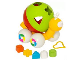 BRINQUEDO EDUCATIVO CARACOL C/ BLOCOS MERCO TOYS REF 281