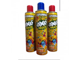 KIT 3 ESPUMA DE CARNAVAL EM SPRAY AXÉ BRASIL