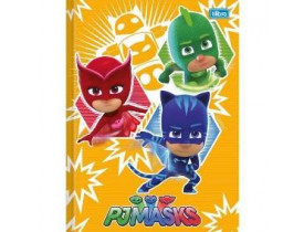 CADERNO TILIBRA BROCHURA 1/4 PEQUENO 80 FOLHAS PJMASKS