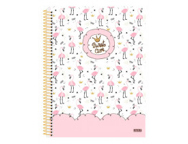 CADERNO SÃO DOMINGOS 01 MATERIA 96 FOLHAS SWEET CARE