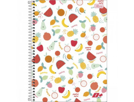 CADERNO TILIBRA 01 MATÉRIA UNIVERSITARIO 96 FOLHAS D + FEMININO