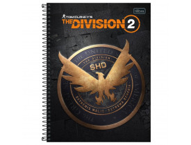 CADERNO 10 MATERIAS THE DIVISION 2 160 FOLHAS TILIBRA
