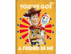 CADERNO BROCHURÃO CAPA DURA TOY STORY - 80 FOLHAS - TILIBRA