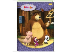 Caderno Brochurão 96 Folhas Masha e o Urso Jandaia