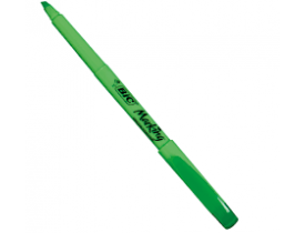 CANETA MARCA TEXTO BIC MARKING VERDE