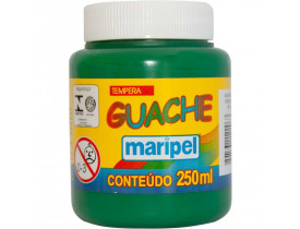 TINTA GUACHE MARIPEL VERDE ESCURO 250 ML