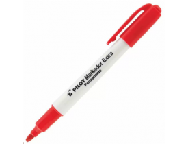 Marcador Permanente Extra Vermelho Pilot