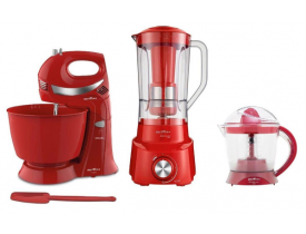 COZINHA BRITANIA 3 EM 1 - LIQUIDIFICADOR + ESPREMEDOR + BATEDEIRA - BKT29V 127 V