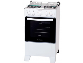 Fogão Atlas 4 Bocas Mônaco Plus com Mesa de Inox Bivolt Branco - Monaco