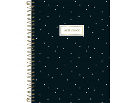 CADERNO TILIBRA 01 MATERIA 80 FOLHAS WEST VILLAGE