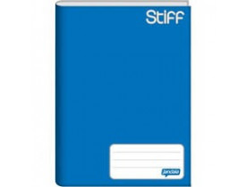 Caderno Brochura 1/4 Stiff Azul 96 Folhas Jandaia