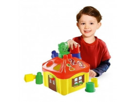 BRINQUEDO EDUCATIVO CASINHA DE ATIVIDADES C/ 9PEÇAS 04 MK211R-DISMAT