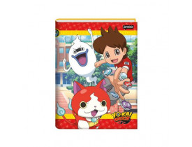 CADERNO BROCHURA PEQUENO 96 FOLHAS YO KAI WATCH JANDAIA