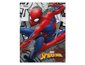 Caderno Brochura Spider Man  Teia Cinza  48 Folhas  Tilibra