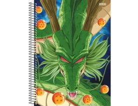 CADERNO SÃO DOMINGOS 10 MATERIAS 160 FOLHAS DRAGON BALL